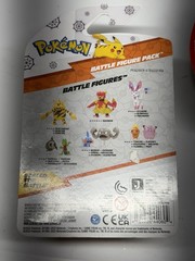 Pokemon Battle Figures Lot 3 Packs of Pokemon Starter Pairs Pikachu Charmander S