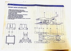 GI Joe 1984 Zartan V1 Complete + Chameleon Swamp Skier 100% File Card Blueprints
