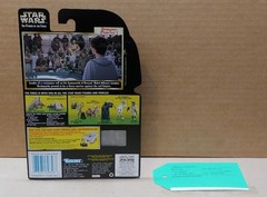 Star Wars Freeze Frame Kenner Standard Green Tag Sample POTF2 Prune Face