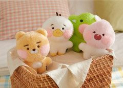 KAKAO Friends Plush Doll Ryan Apeach Choonsik Frodo 13*19 cm Fluffy