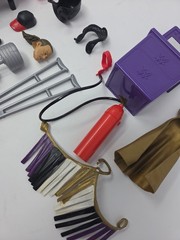 WWE 19 Piece Accessory Prop Weapon Lot