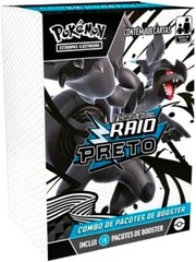 Pokemon TCG EV10.5 Black Bolt Booster Pack Raio Preto 108 Card Brazilian Game