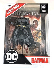 McFARLANE Toys DC Batman 7IN figure W/ Exclusive Injustice Comic 12+