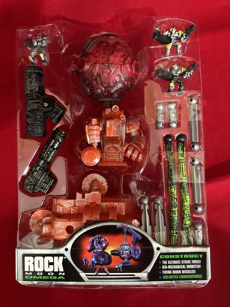 Trendmasters Shadow Raiders War Planets Rock Moon Omega 1997 Open Box *READ*