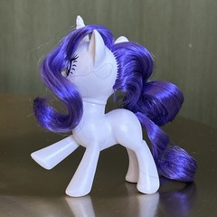 My Little Pony “RARITY” (Rainbow Roadtrip 2019) Brushables G4 FIM