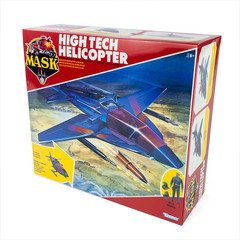 M.A.S.K. High Tech Helicopter Vehicle Loyal Subjects Action Figure Playset