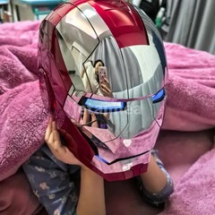 AUTOKING Iron Man MK5 Helmet 1:1 Voice-controlled Wearable Cosplay Props Gifts