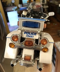 1/6 , GI Joe Metropolitan POLICE HARLEY-DAVIDSON ELECTRA GLIDE MOTORCYCLE