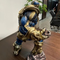 Thanos 36cm PVC Statue Marvel Avengers Action Figure Collectible Home Decor