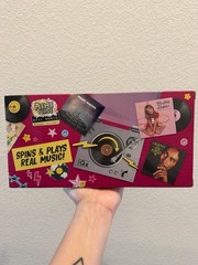 MGA’s Miniverse Real Music Record Player Mini Collectibles Mini Playable Record