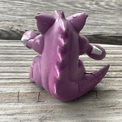 Vintage Pokemon Nidoking PVC Figure Pencil Topper 1999 Nintendo Tomy