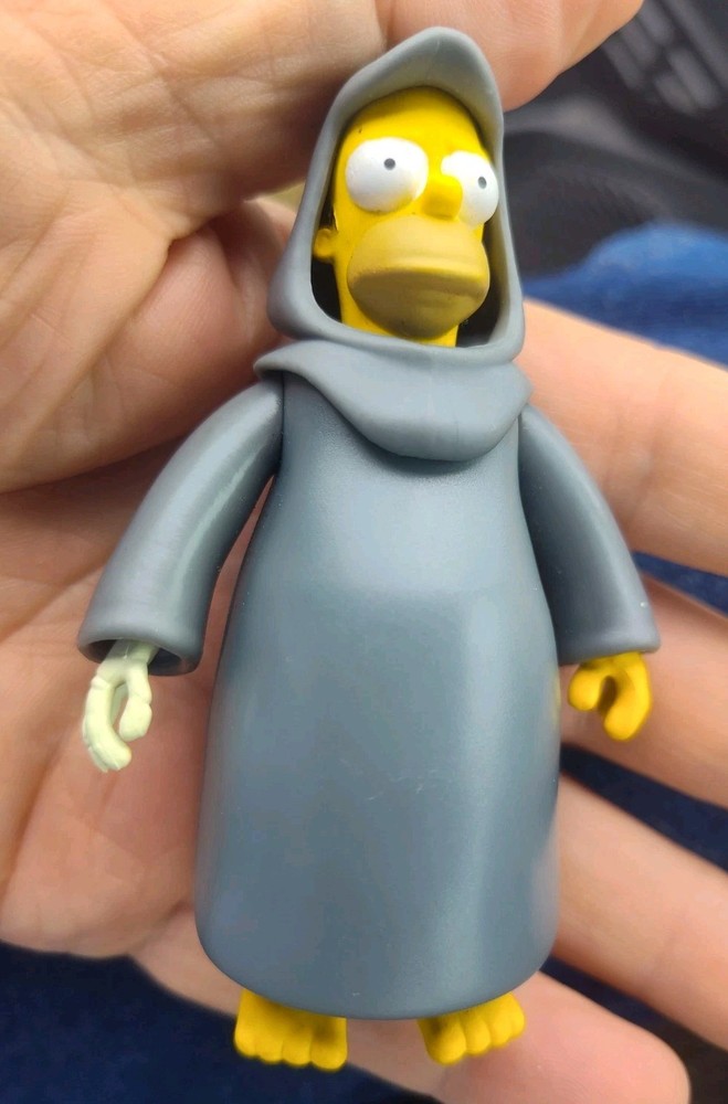 The Simpsons Treehouse of Horror Homer The Grim Reaper Super7 ReAction Figure
