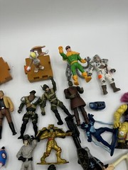 Vintage Lot Of Misc 1990s And 2000s Figures And Parts
