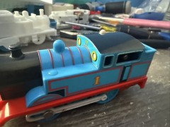 Motorized Trackmaster Thomas & Friends Train Tank Engine – 2006 Hit Toy – Works!