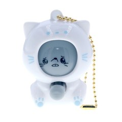 Japanese Blind Box Cute Emoji Cat Keychain Charm 1 Random Mini Figure
