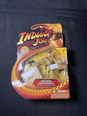 Lot of 6 Sealed 2008 Indiana Jones Action Figures- 3.75” Cemetery Warrior Irina+