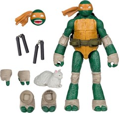 Page Punchers Michelangelo Action Figure with Comic Book