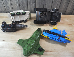 Lot Of G.I. Joe Vehicles 1980’S & 2000’s- Incomplete *Pre-Owned*