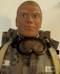 1992 Hasbro GI Joe 12″ DUKE U.S. Army Action Figure Scar Blonde Hair