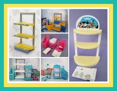 Mini Brands Disney shelves furniture and accessories Store Edition Miniature