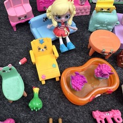 Shopkins Happy Places Furniture, Accessories, Dolls, And Some McDonald’s Lot 67
