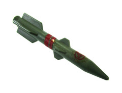 G.I. Joe Cobra Part 1985 Ammo Dump Multioption Fused 109MM He-5 Rocket!!!