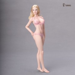 LDDOLL1/6 Silicone Flexible Seamless Figure Female Body Real makeup normal 29L