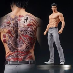 Yakuza Like A Dragon Kazuma Kiryu 17.5CM Battle Style Pvc Figure Collectible