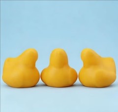 Dick Head Duck! Prank Your Jeep Wrangler Friends 3d Printed X3 Rubber Ducky