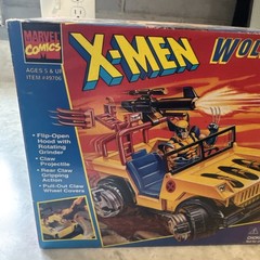 1997 Toy Biz Wolverine 4×4 Jeep Exclusive Wolverine Figure New Rare Fast Ship