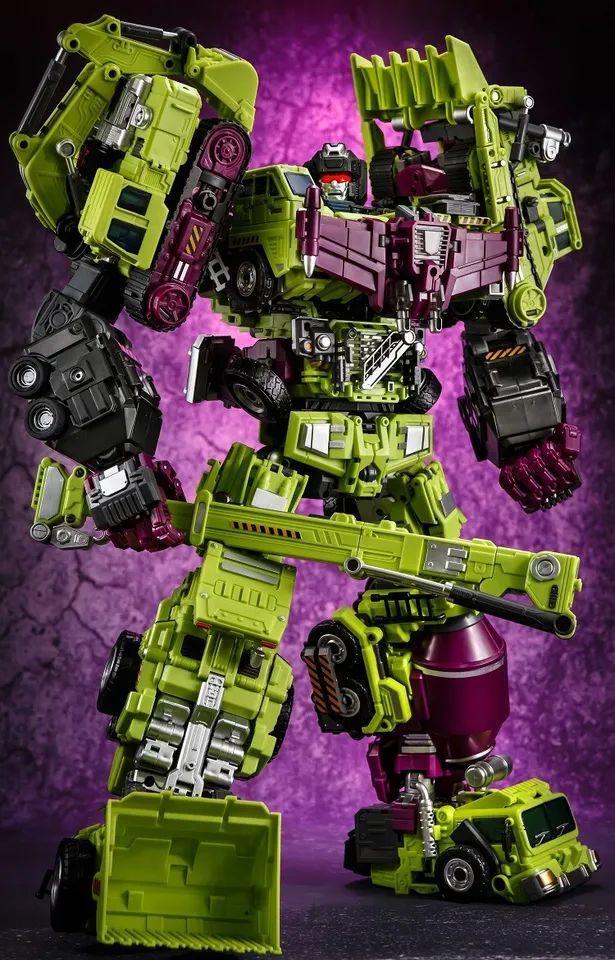 Transformation Jinbao Oversized Devastator Gravity Builder All sets With No Box