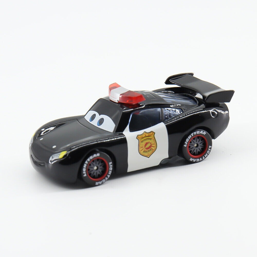 2-CAR DISNEY PIXAR POLICE SHERIFF NO.95 MCQUEEN&SHERIFF DIECAST TOY CAR KID GIFT