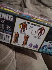 Godzilla x Kong The New Empire Kong vs Shar King Figures 4pc Diorama Set PlsRead