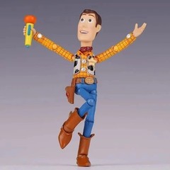 Revoltech Toy Story Woody Ver 2.0 Articulated Action Figure Collectible Gift