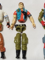 GI Joe 6 ARAH Action Figure Lot ZARANA GNAWGAHYDE BACKBLAST HARDBALL LAW&ORDER