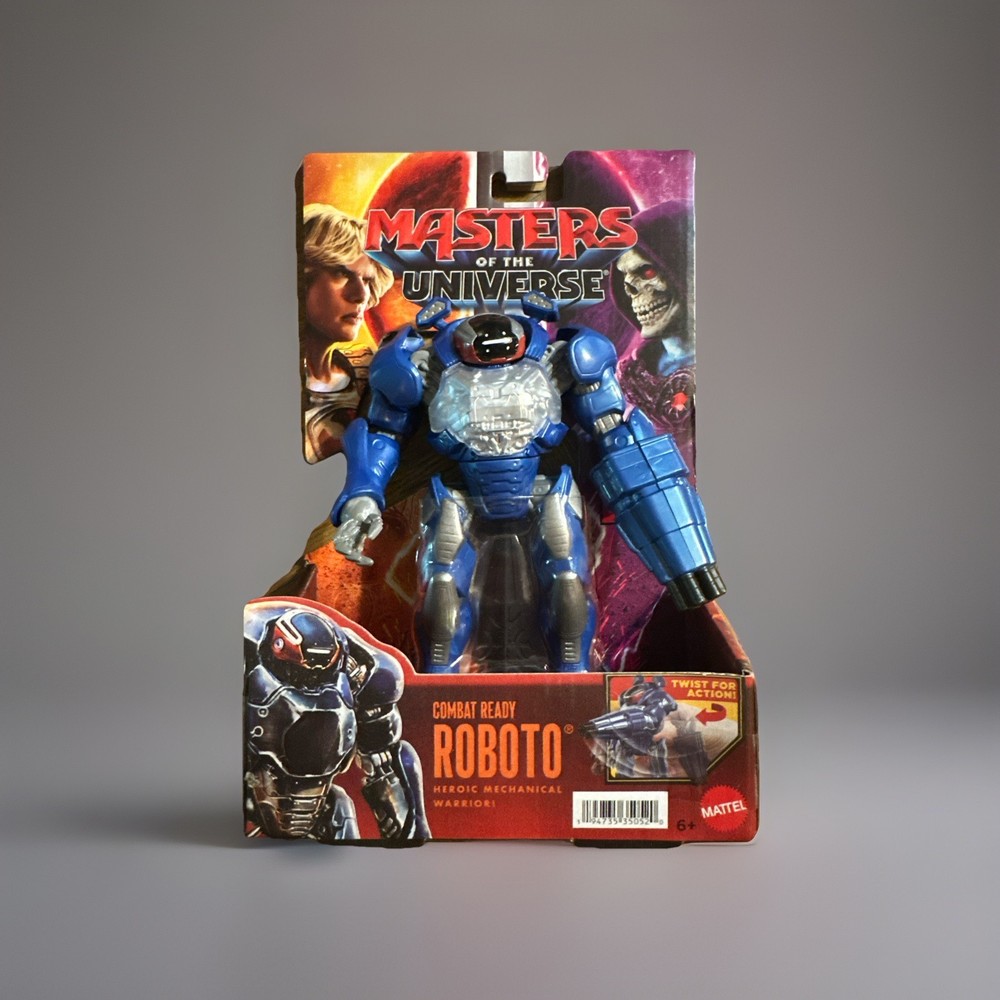 2026 Masters Of The Universe COMBAT READY ROBOTO Action Figure