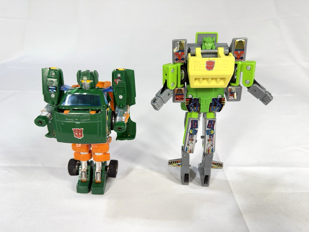 G1 Transformers Hoist and Springer Lot of 2 Vintage 1980s Incomplete