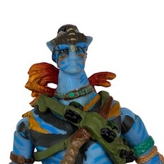 James Cameron’s Avatar Movie Masters Avatar Jake Sully Warrior 4” Figure Loose