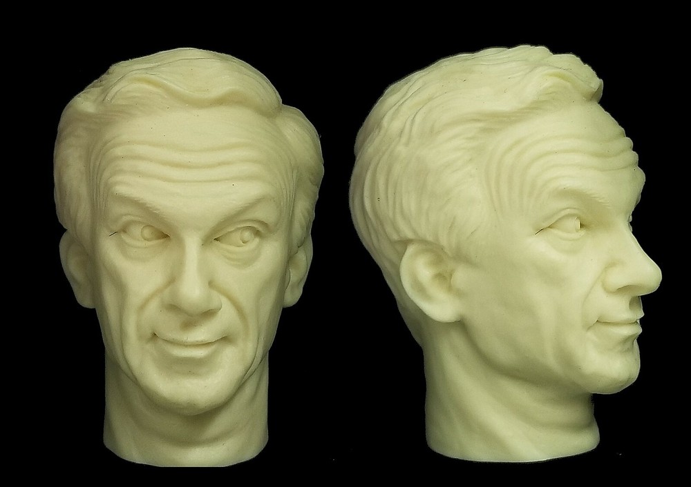 1/6 Scale Custom Jonathan Harris Dr. Zachary Smith Figure Head Lost In Space