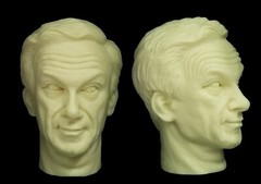 1/6 Scale Custom Jonathan Harris Dr. Zachary Smith Figure Head Lost In Space