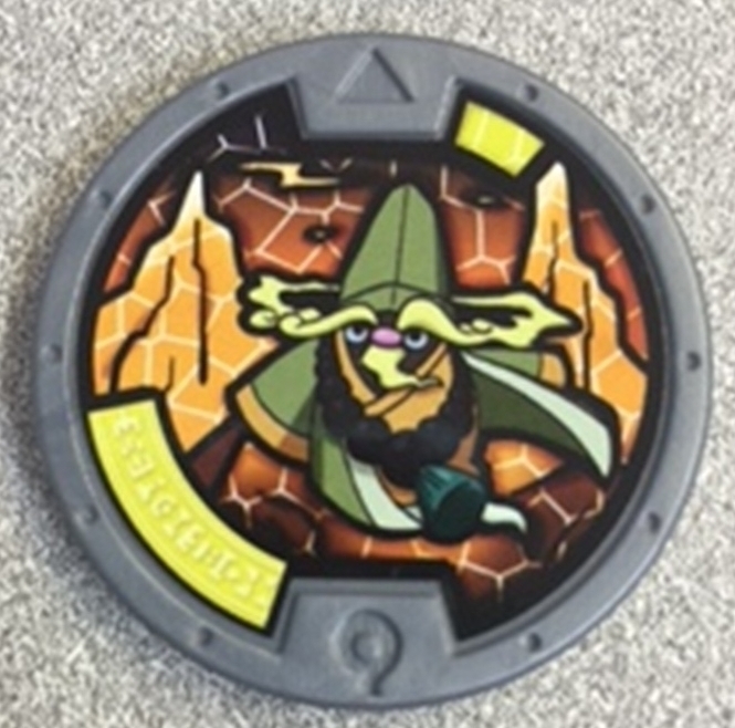 YoKai Yo-Kai Watch Series 3 Alloo Medal ***NEW Unused*** English version