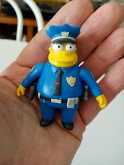 Jakks Pacific 20th Century Fox the Simpsons Chief Wiggum Action Figure 2.5-inch