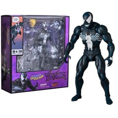 New MAFEX 088 1:12 The Amazing Spider-Man Venom Comic Ver. Action Figure Box Set