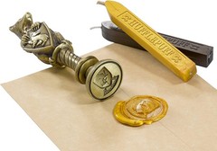 The Noble Collection Harry Potter Hufflepuff Wax Seal – 6.5in (16.5cm) Die Cast
