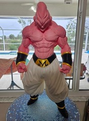 Majin Buu Statue Dragon Ball Z Life Size Large (3 sizes) (10, 19, 32 inches)