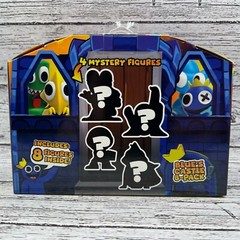Rainbow Friends Blues Castle 8 Pack Blue Green Cyan Yellow + 4 Mystery Figures