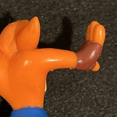 Crash Bandicoot Plastic Figure Toy PS1 Playstation Sony