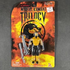 SCORPION MORTAL KOMBAT TRILOGY ACTION FIGURE TOY ISLAND VINTAGE NEW 1996 VIDEO