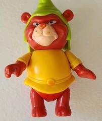 Vintage Disney Gummi Bears Action Figure Lot of 4 Fisher-Price 1985 (Worn Spots)