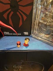 CT/Mess Toys Superior Neighbor Action Figure 1:12 Scale w/ Alternate Heads